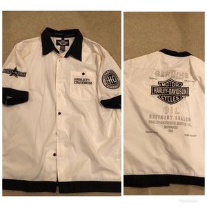 Men’s Harley Davidson Button Down Dress